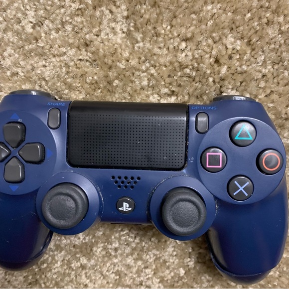 Sony Playstation 4 DualShock wireless controller Midnight Blue - Picture 4 of 10